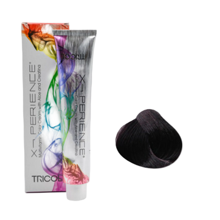 Tricol Xperience - Coloration Permanente - 4.20 - CHATAIN VIOLET - 100 ml
