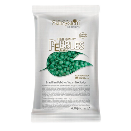 SkinSystem Pebbles Ontharingswax - Chlorofyl Crème 400g