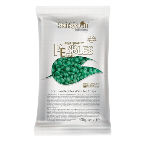 SkinSystem Pebbles Ontharingswax - Chlorofyl Crème 400g